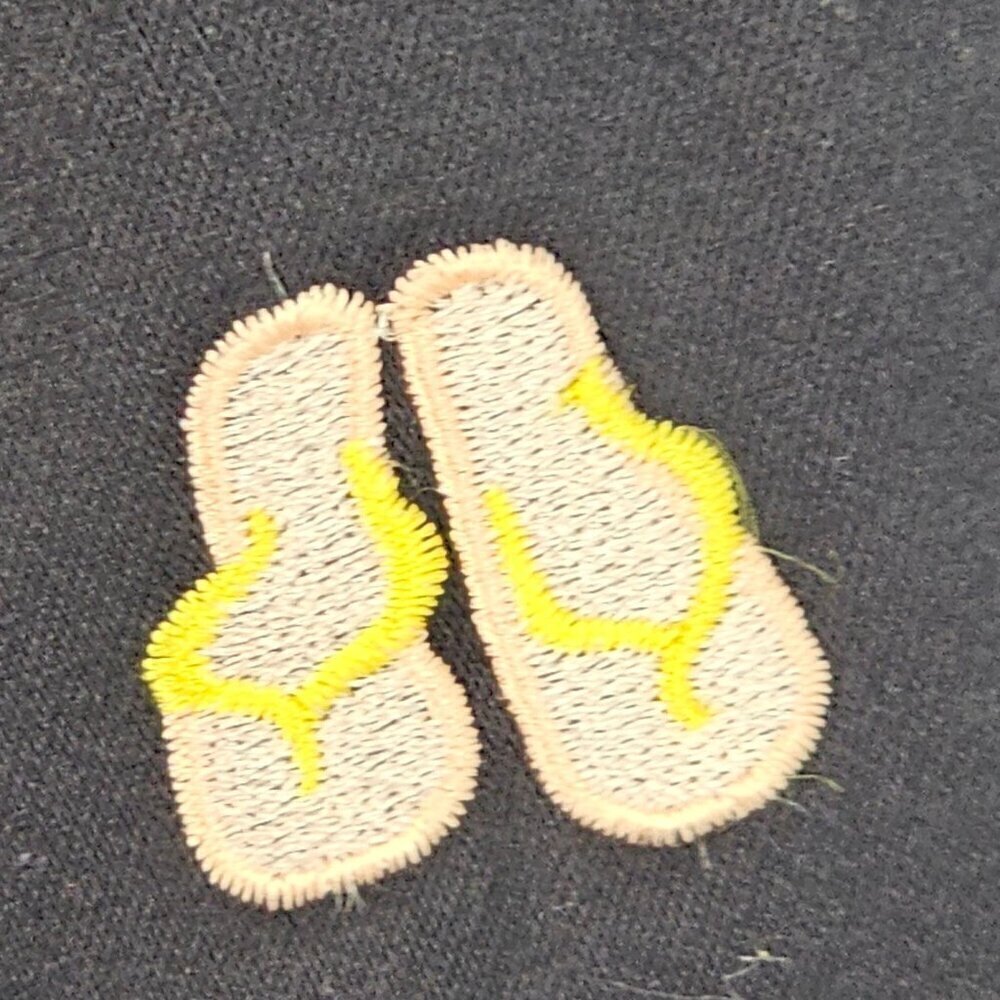 Good Clothes Black Cotton Crop Pants Stretch Womens 12 Embroidered Sandals - Picture 7 of 9